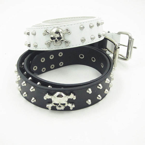 Skull-Spikes-Rivets-Punk-Belts HJ305