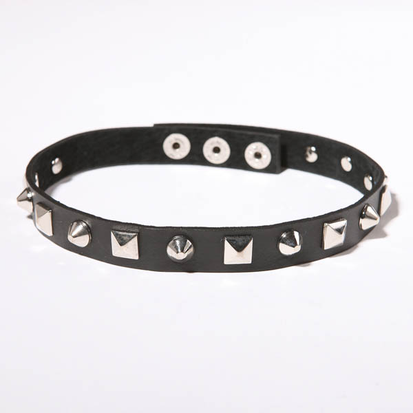 Spikes-Rivets-Punk-Necklaces HJ354
