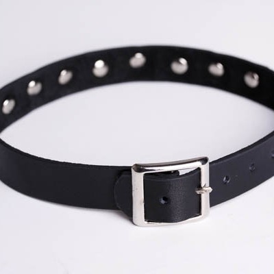 Spikes-Rivets-Punk-Necklaces HJ355