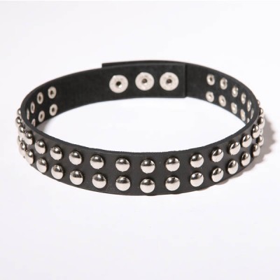 Spikes-Rivets-Punk-Necklaces HJ362