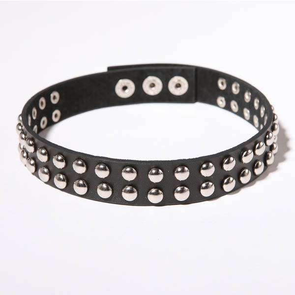 Spikes-Rivets-Punk-Necklaces HJ362