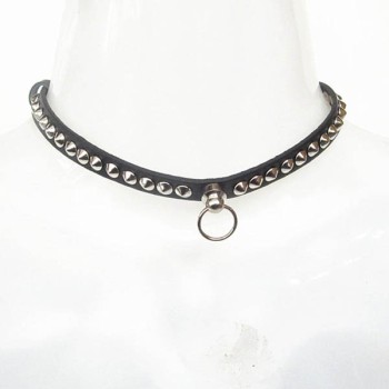 Spikes-Rivets-Punk-Necklaces HJ365