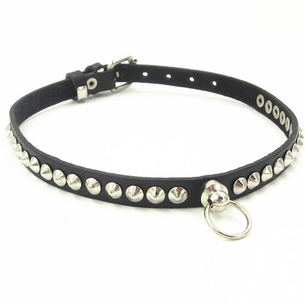 Spikes-Rivets-Punk-Necklaces HJ365