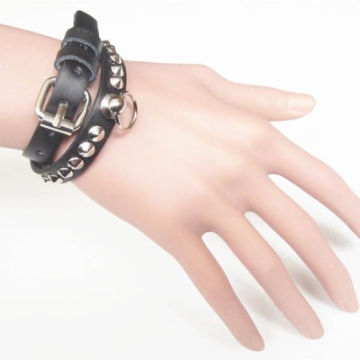 Spikes-Rivets-Punk-Necklaces HJ365