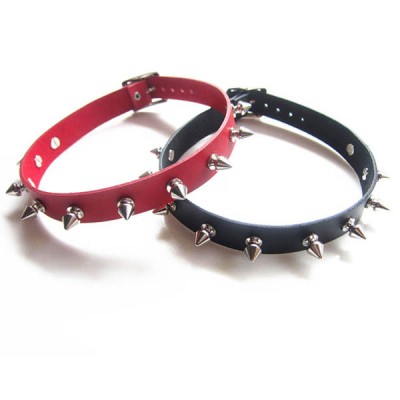 Spikes-Rivets-Punk-Necklaces HJ369