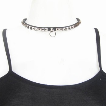Spikes-Rivets-Punk-Necklaces HJ370