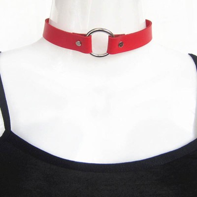 Spikes-Rivets-Punk-Necklaces HJ374