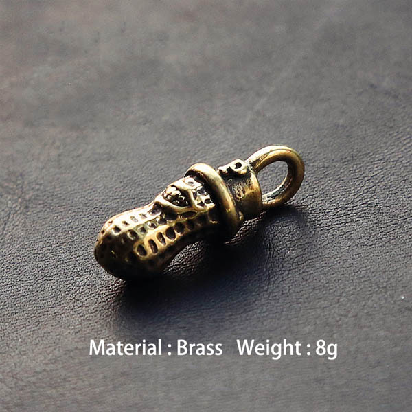 NA002 Japanese Brass Peanuts 23.5mm