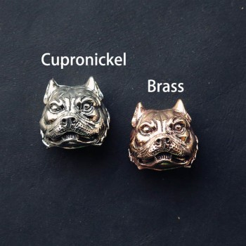 NA013 Doghead Bulldog 22x20mm