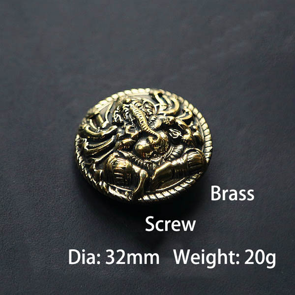 NA044 Thousand-hand Elephants Concho 32mm