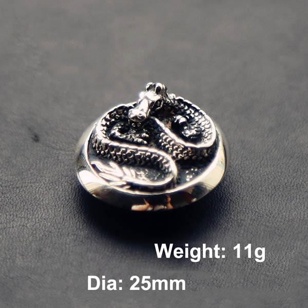 NA083 Chinese Dragon Conchos 25mm