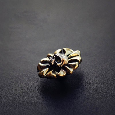 NA085 Skull conchos 20x28mm