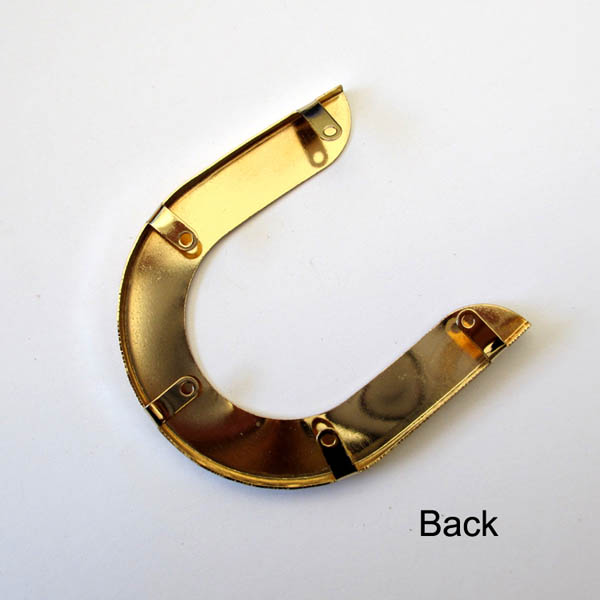 XL114 DIY sandals Accessories/Toe decorative sheet/Adjustable sandals decorated/Metallic iron sheet metal sequins 58x59mm MOQ 10pcs