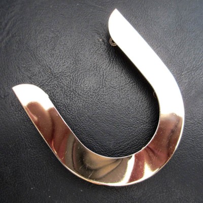 XL114 DIY sandals Accessories/Toe decorative sheet/Adjustable sandals decorated/Metallic iron sheet metal sequins 58x59mm MOQ 10pcs