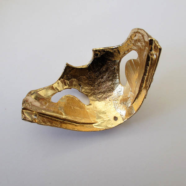 XL115 Retro anti-wolf Toe cap iron/DIY Shoes Accessories/Toe cap decoration/Wrapped with iron nails used directly 35x62mm MOQ 10pcs