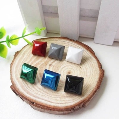 XL301 Silver Pyramid Rivets 12x4mm 100pcs/bag