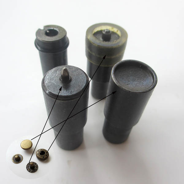 Snap Fastener Electric mold Match hand press machine 98# or Electric machine 808 XL308 1pcs/bag