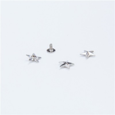 Pentagram Screw Spikes XL508 14x5mm 100pcs/bag