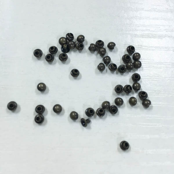 B002 Dome Rivets 3mm 1000pcs/bag