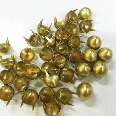 B102 Dome Iron/Brass Studs 9x6.5mm 1000pcs/bag
