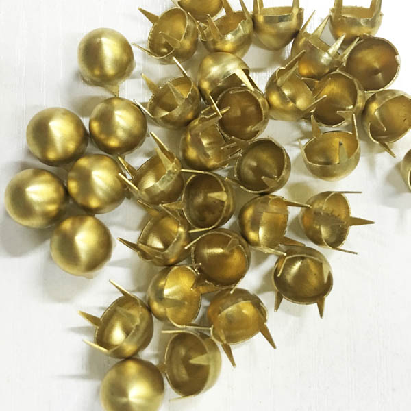 B102 Dome Iron/Brass Studs 9x6.5mm 1000pcs/bag