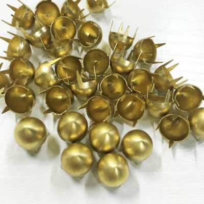 B102 Dome Iron/Brass Studs 9x6.5mm 1000pcs/bag
