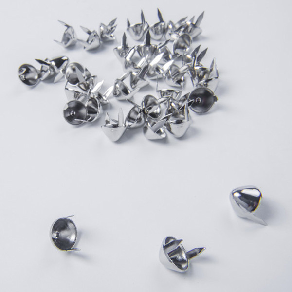 B106-Standard UK77 Cone Iron Studs 12x6.5mm 100pcs/bag