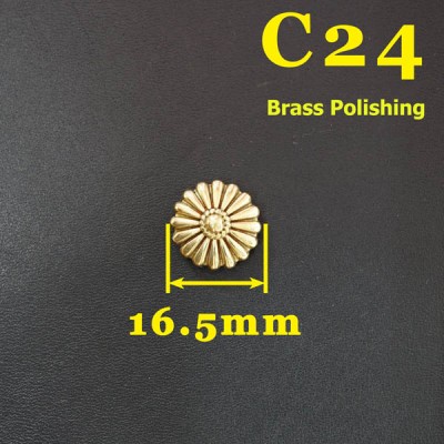 C24 Conchos Rivet Back  16.5mm 1pc/bag