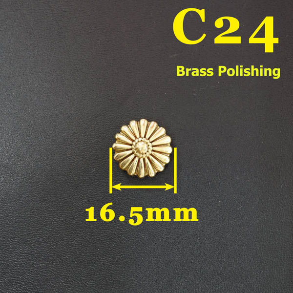 C24 Conchos Rivet Back  16.5mm 1pc/bag