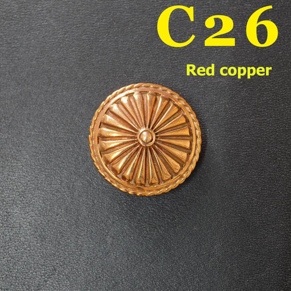 C26 Purple Conchos 28.5mm 1pc/bag