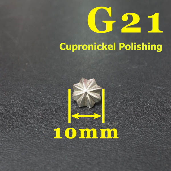 G21 Pendant Round Button Conchos 10mm 1pc/bag