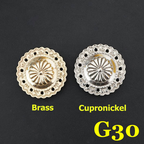 G30 Western Conchos Wholesale 36.5mm 1pc/bag