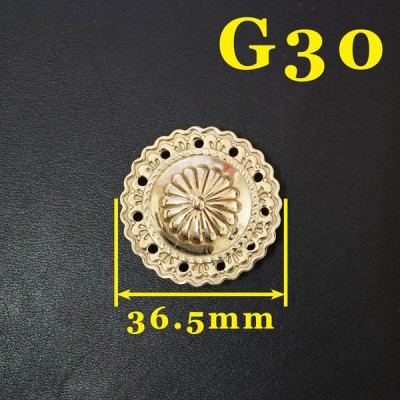 G30 Western Conchos Wholesale 36.5mm 1pc/bag