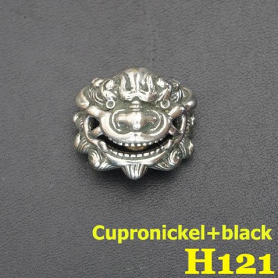 H121 Vintage Cupronickel Concho Leathercraft Hardware Hand-Polish High-Quality  23x25.5mm 1pc/bag