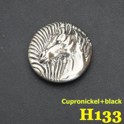 H133 Horse Head Conchos 30mm 1pc/bag