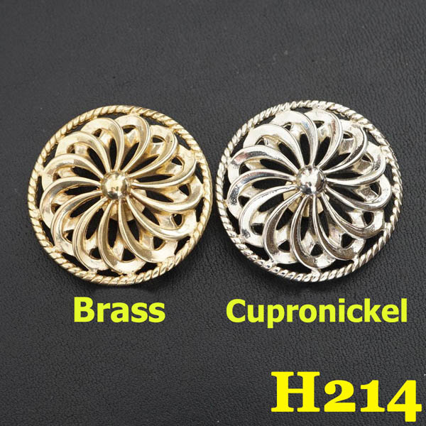 H214 Samurai Badge Conchos 31.5mm 1pc/bag