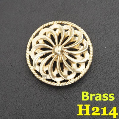 H214 Samurai Badge Conchos 31.5mm 1pc/bag
