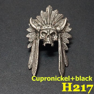 H217 Long Hair Chiefs conchos 54x33.5mm 1pc/bag