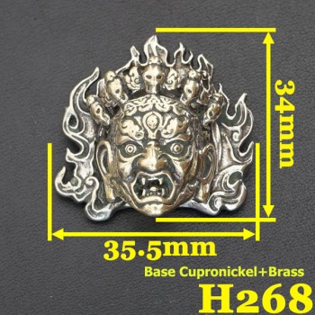 H268 Copper Conchos 34x35.5mm 1pc/bag