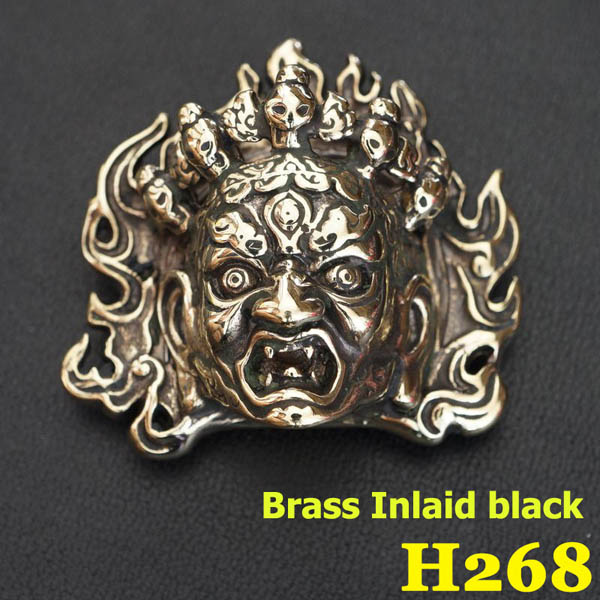 H268 Copper Conchos 34x35.5mm 1pc/bag