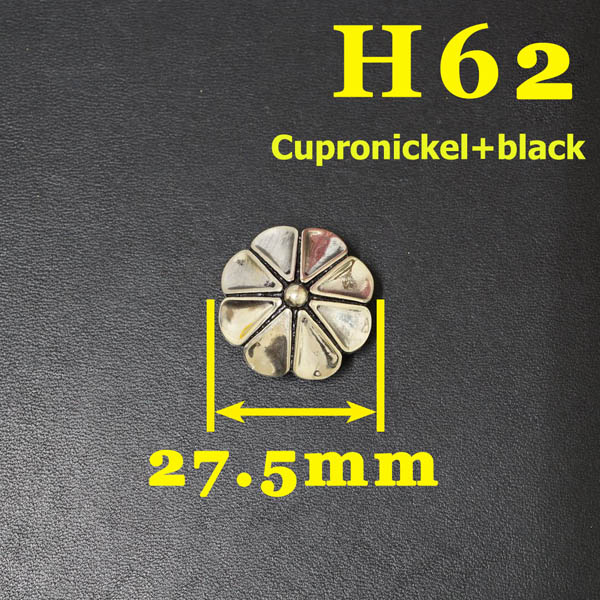 H62 Stock Conchos 27.5mm 1pc/bag