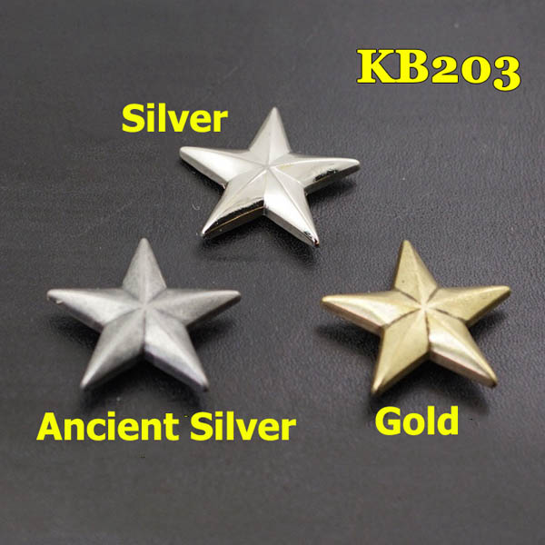 KB203 Pentagonal Conchos 26mm 1pc/bag