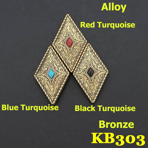 KB303 Wholesale Rhinestone Conchos 25x42mm 1pc/bag