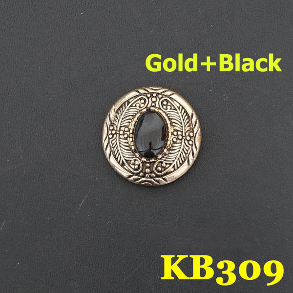 KB309 Crystal Conchos 30mm 1pc/bag