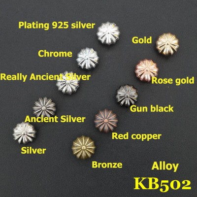 KB502 Alloy Chrysanthemum Conchos 11mm 1pc/bag