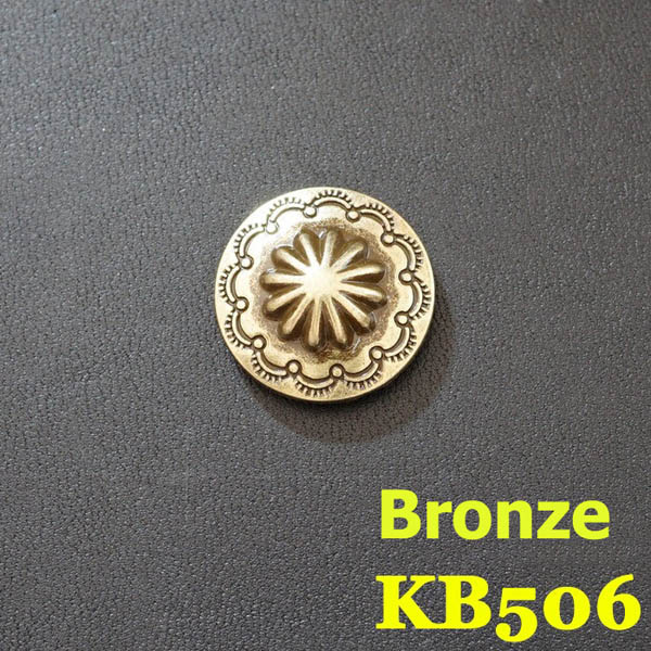 KB506 Vintage Chrysanthemum Conchos 19mm 1pc/bag
