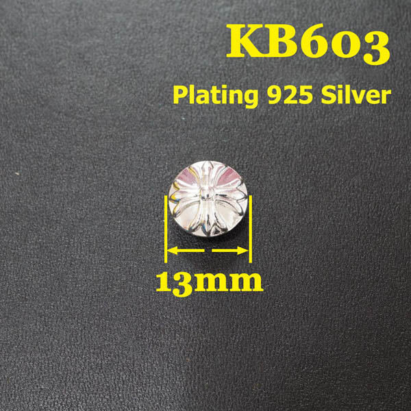 KB603 Cross Flower Conchos 13mm 1pc/bag