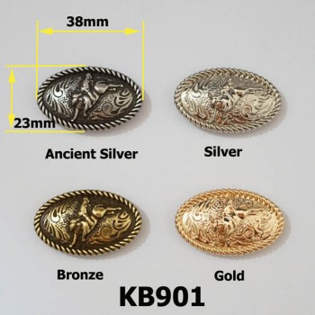 KB901 Bullfighting Knight Conchos 38x23mm 1pc/bag