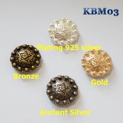 KBM03 Berry Conchos 25mm 1pc/bag