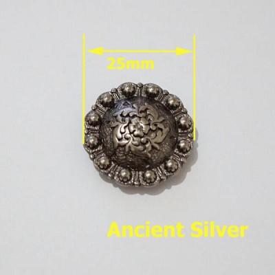 KBM03 Berry Conchos 25mm 1pc/bag